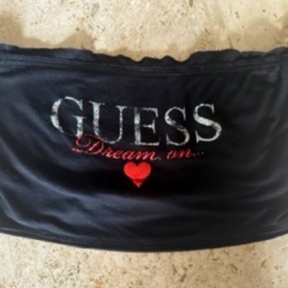 Guess black tube top size medium - Picture 5 of 6
